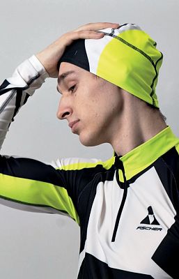 Превью  Комбинезон лыжный FISCHER Nordic Черный/Лимонный